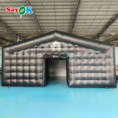 Tienda de cine inflable portátil con características ignífugas y resistentes a los rayos UV para eventos al aire libre