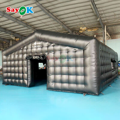 Tienda de cine inflable portátil con características ignífugas y resistentes a los rayos UV para eventos al aire libre
