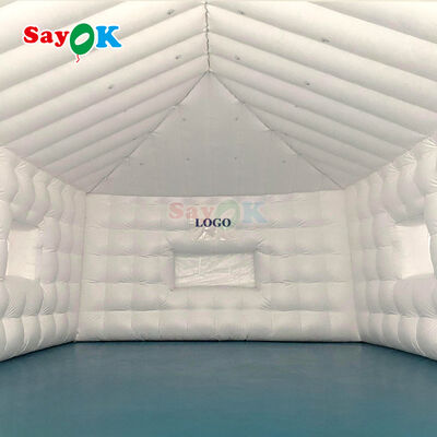 Tienda de PVC inflada grande resistente a los rayos UV, impermeable a la llama, para eventos y fiestas al aire libre