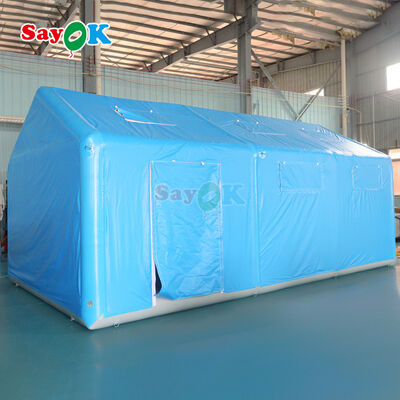 Carpa de aire inflable de PVC hermética e impermeable personalizada para eventos al aire libre