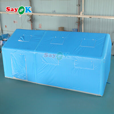 Carpa de aire inflable de PVC hermética e impermeable personalizada para eventos al aire libre