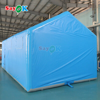 Carpa de aire inflable de PVC hermética e impermeable personalizada para eventos al aire libre