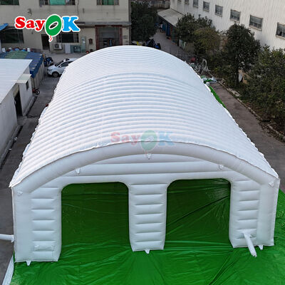 Tienda de aire inflable de PVC ignífugo portátil para eventos al aire libre de 10m x 10m