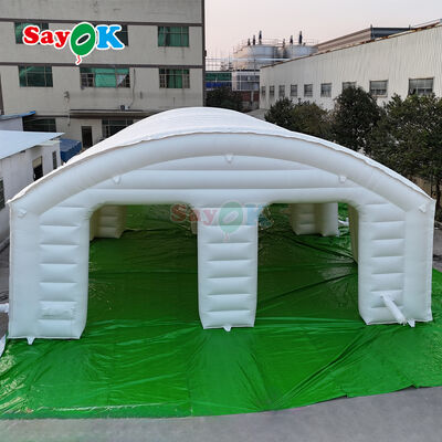 Tienda de aire inflable de PVC ignífugo portátil para eventos al aire libre de 10m x 10m
