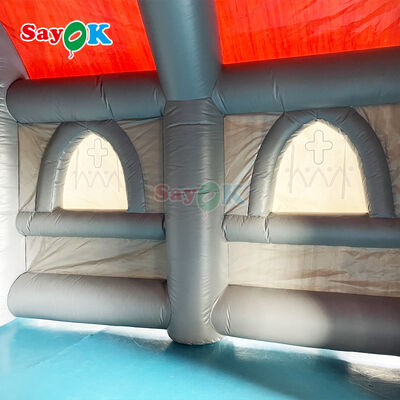 Tienda de campaña inflable portátil ignífuga para bodas al aire libre con opciones personalizables