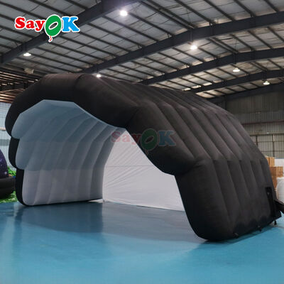 Carpa de escenario inflable personalizada para eventos de actuación al aire libre y conciertos