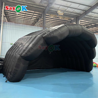 Carpa de escenario inflable personalizada para eventos de actuación al aire libre y conciertos
