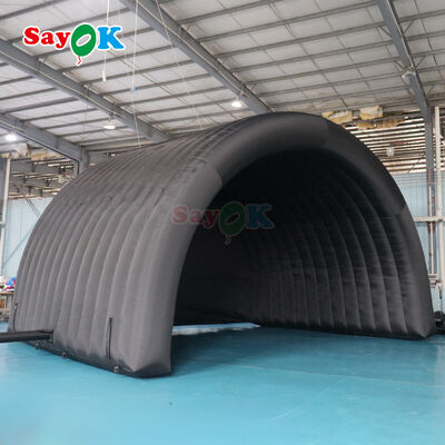 Canopy de cubierta de escenario inflable para eventos de conciertos y espectáculos