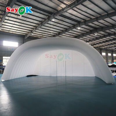 Tenda de aire blanco para conciertos y espectáculos al aire libre