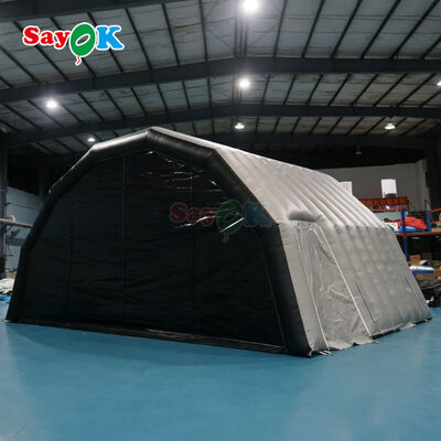 Carpa de refugio inflable de PVC personalizada para eventos de actuación al aire libre y conciertos