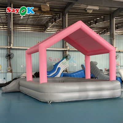 Durable PVC Tarpaulin Inflatable Pool Bar with Customizable Size and Flame-Retardant Design for Outdoor Parties