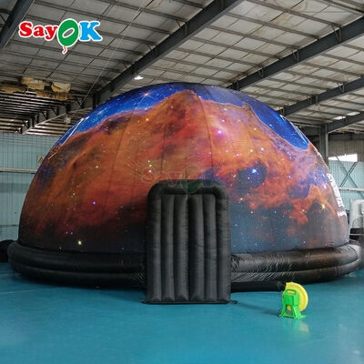 Domo de Planetario Inflable Móvil Profesional 10m para la Escuela