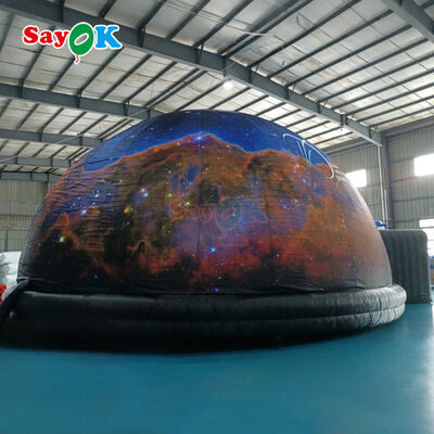 Domo de Planetario Inflable Móvil Profesional 10m para la Escuela