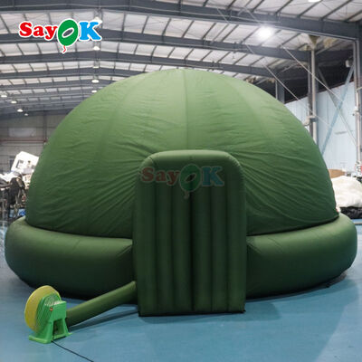 Planetario de cúpula inflable Sayok 5m para programas escolares de astronomía