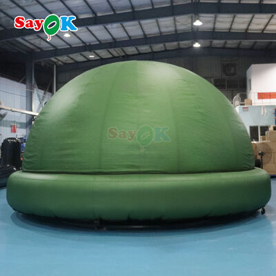 Planetario de cúpula inflable Sayok 5m para programas escolares de astronomía