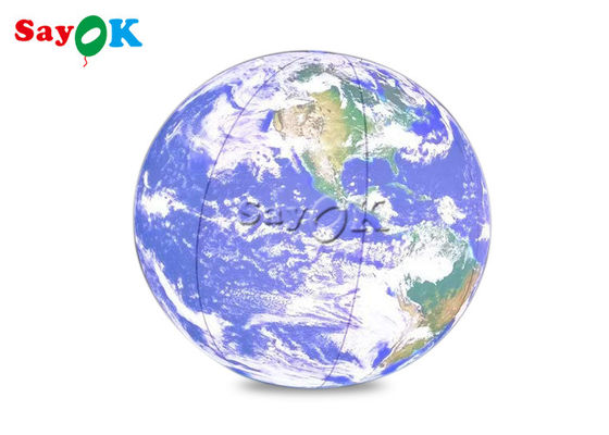 60" ejecución de iluminación inflable de la decoración explota el sistema de los planetas