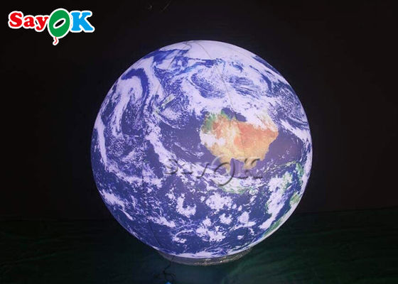 60" ejecución de iluminación inflable de la decoración explota el sistema de los planetas