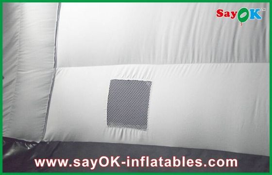 Negro inflable incombustible de la bóveda del planetario de la proyección con el paño de la proyección