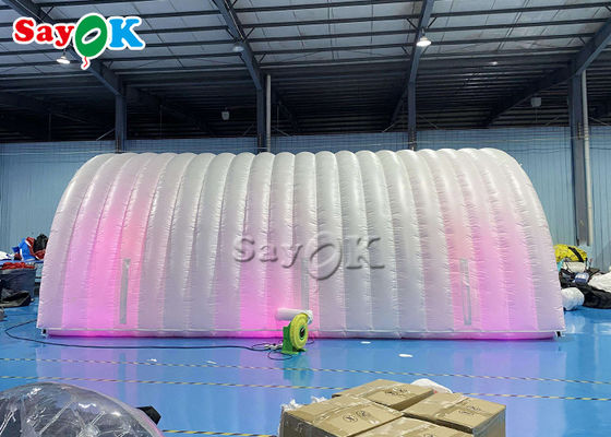 Canal médico portátil del sitio de la desinfección de la tienda de la bóveda al aire libre con la luz del LED