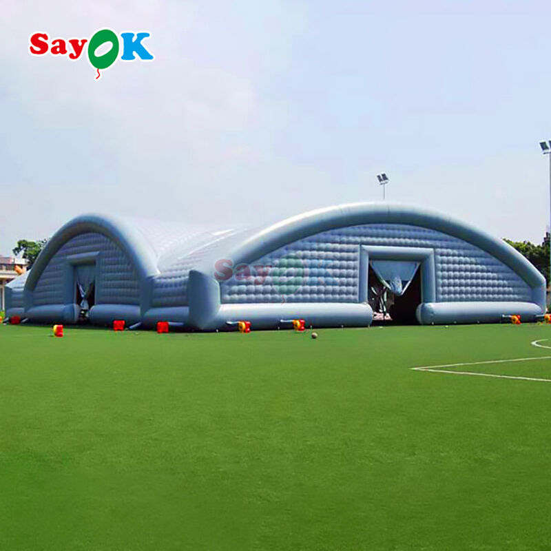 Diseño 3D libre de Sayok Tarpaulin de PVC grandes inflables edificios estadio deportivo gigante carpa inflable