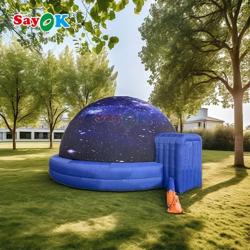 Sayok Planetario Inflable de Cúpula Retardante de Llama Tienda de Cine Planetario Portátil Lleva la Astronomía a la Escuela