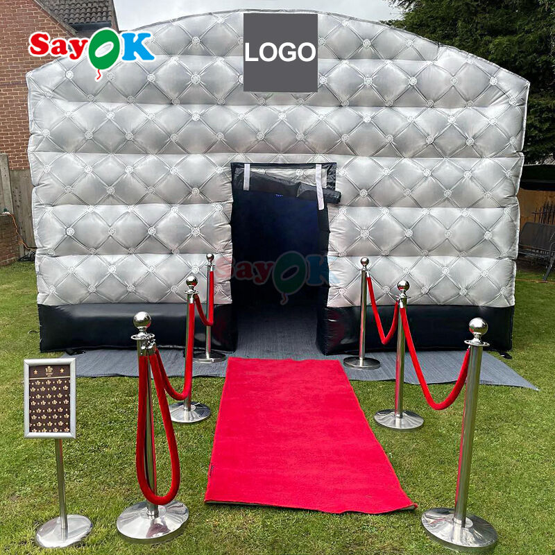 Tienda de disco inflable a prueba de viento para eventos y fiestas al aire libre